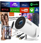 Projektor Zenwire PrimeView HY300 Pro mini kaasaskantav projektor Android 11 WiFi 6 360&deg; Full HD