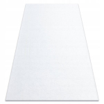 Valge sile vaip Rumba 60x100 cm, libisemiskindel