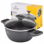 Valdinox Modern pott 2,2 l, 20 cm, mittenakkuva kattega