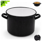 Emaileeritud teraspott 22 cm, klassikaline, Bon Appetit