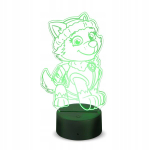 3d Led lamp "dog Patrol" Everest puldiga