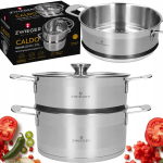 Zwieger Caldo pott aurutiga, 22cm, 3,5l, roostevaba teras