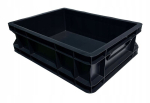 Hoiukast 400x300x120 mm, must