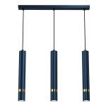 Milagro ripplamp JOKER TUMESININE/KULDNE 3xGU10 MLP7726