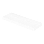 Seinariiul 20x80x3,8 cm Valge MDF
