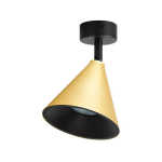 Milagro laelamp Cone Spot, kuldne/must