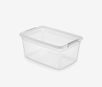 Hoiukast kaanega BaseStore 58,5&times;39,5&times;27 cm, 40 l, l&auml;bipaistev