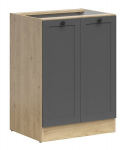 K&ouml;&ouml;gikapp Junona Line K24-D2D/60/82, pruun/hall