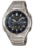 CASIO - Titanium watch - WAVECEPTOR - gray