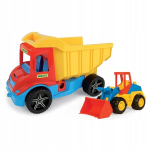 Wader m&auml;ngu veoauto Multi Truck Tipper with Excavator