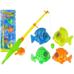 Fish Catching Arcade Game Fishing Rod 4 Fish