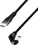 Logilink Cu0190 Usb-c to Usb-c nurga all 1 m must kaabel