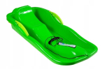 Suured kelgud seljatoe ja piduritega, 87 cm, plastikust
