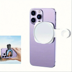 Selfie pulk (Selfie stick) Selfie peegel mobiiltelefonidele, Baltas