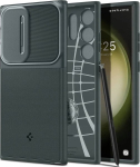 Kredens - SPIGEN - Optik Armor - Samsung Galaxy S25 Ultra - S&uuml;gavroheline - Tugevdatud kaitse