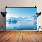 Antarktika J&auml;&auml;m&auml;gede Seinapilt Pickify, 70.8inch*90.5inch/180cm*230cm