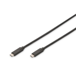 Digitus Usb-c 3.1 Gen 2 kaabel, 1m, must
