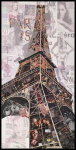 Kayoom riputatav dekoratsioon Eiffelturm I, 52x102 cm