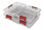 Qbrick Regular Organiser Compact Set 1 T - 4 l&auml;bipaistvat organiseerijat