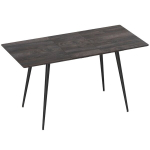 Laikev&auml; laud, terasjalad, 120-160 cm, 1 tk