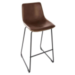 Seljatoega k&ouml;&ouml;gitool Atmosphera Lois, tapetseeritud, pruun, 75 cm