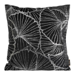 Eurofirany dekoratiivpadja katteriie JQD-01, 45x45 cm, must/h&otilde;bedane