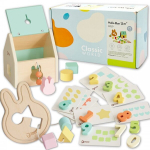 CLASSIC WORLD Hariduskomplekt Lastele 12-18 Kuud Pastellv&auml;rvides