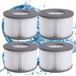 4 x filtreeriv kassett, padrunid basseinile, basseini filter mspa basseinidele