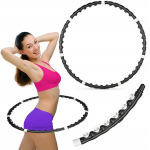 Kokkupandav hular&otilde;ngas massaažiga salenemiseks, fitness 100cm Gymtek