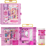 Barbie Deluxe Style Mattel nukkude riidekapp, roosa, JJP01