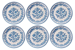 Asir taldrikute komplekt Plain Old, 25,5 cm, 6 tk.