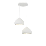 Opviq rippvalgusti Lora-30-2-T-Luna, valge