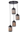 Opviq rippvalgusti 9040-4, must