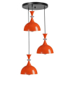 Opviq ripplamp 9023-3, oranž/must