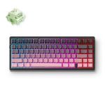 Juhtmevaba m&auml;nguklaviatuur Mchose G75 Pro Wireless G75-16A Matcha Latte v2, Inglise (US), must v./roosa v., MCHOSE G75 Pro Wireless Belaidė Žaidimų Klaviatūra | Black Pink, Huano Matcha Latte V2