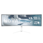 Monitor Arozzi Nova 49" DQHD VA 165Hz 350cd/m2 4ms White