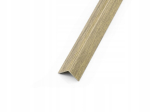 Pvc nurgik, pvc kaitse, nurk 25x25mm Tamm 2m 25tk.
