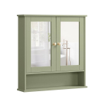 Peegelkapp 56x58x13 cm roheline MDF