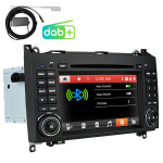 7'' Autoraadio Junsun Mercedes A/B Klasse W245 W169 Viano VW Crafter GPS, CD, DVD, AUX, DAB+