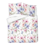 Soe talvine flanellvoodipesu 160x200 6041a lilled
