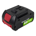 Green Cell aku Battery For Power Tools PTBO18V4, Bosch 18V 4Ah GBA1600Z00038