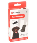 Kaitsev koerajalats Flamingo Paw Protector, L, must, 1 tk.