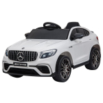 Elektriauto Mercedes-Benz AMG GLC63S COUPE, 12 V, kaugjuhitav, valge