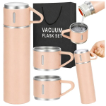 Reisikomplekt Rivex R774, 3 tassi, roosa