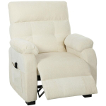 Elektriline tugitool-recliner, USB-liidese ja jalatoega, 150&deg;, 96 &times; 90 &times; 105 cm, valge