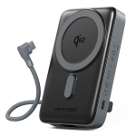 Akupank Vention akupank Power Bank Wireless 10000mah 35w, grey