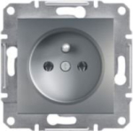 Schneider Electric Asfora pistikupesa, teras, raamita