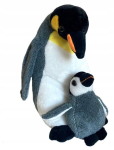 Beppe pehmo pingviin koos lapsega, 20 cm