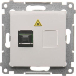 Simon 54 kiudoptiline pesa Sc/apc valge