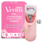 Naistele m&otilde;eldud komplekt XMAS26 Gillette Venus Pro ComfortGlide Tropical: raseerija+ vahetuspea+&uuml;mbris